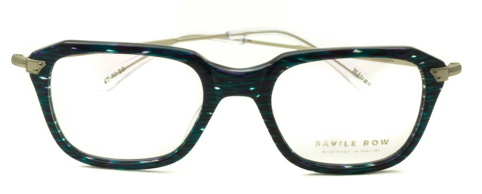 SAVILE ROW The Kings 47mm River Eyewear RX Optical Eyeglasses Glasses - New