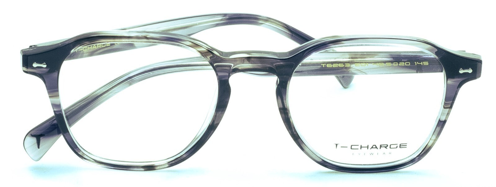 T-CHARGE T6263 EO1 49.5mm Glasses Frames RX Optical Eyeglasses Eyewear - New