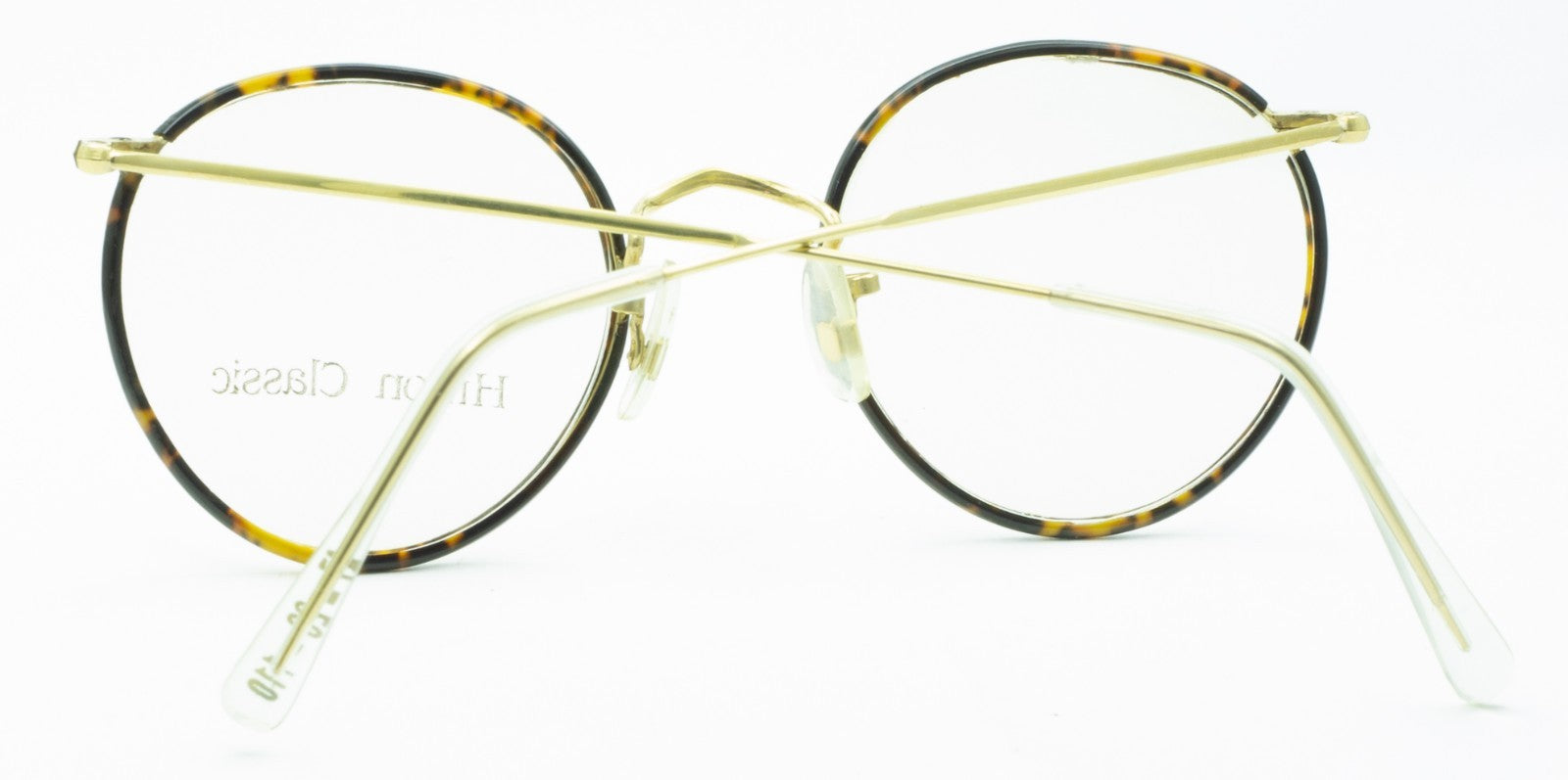 HILTON CLASSIC 1 (SAVILE ROW) Panto Tortoise 47x20mm Eyewear RX Optical - NOS