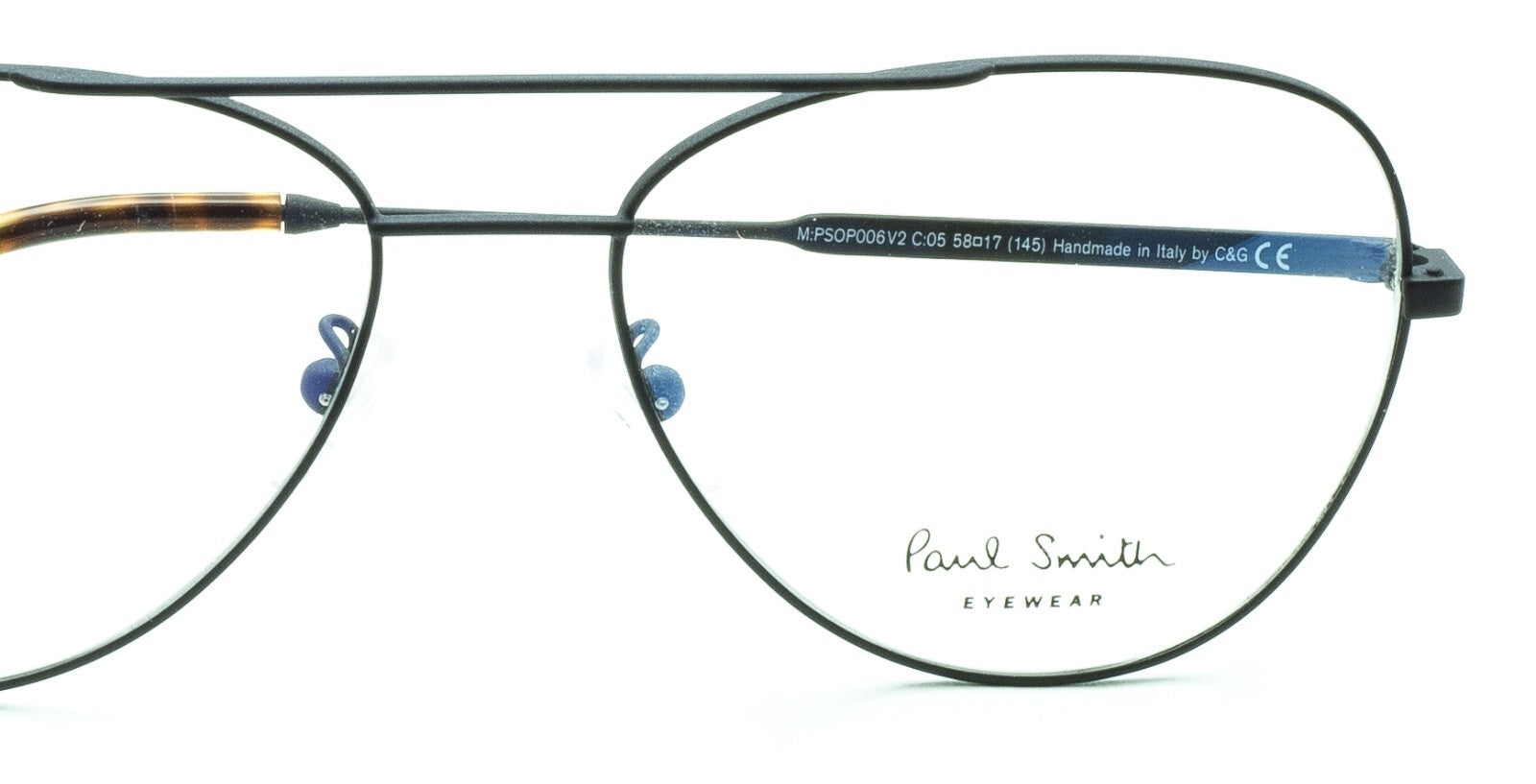 PAUL SMITH ANGUS V2 PSOP006 05 58mm Eyewear FRAMES RX Optical Glasses Eyeglasses