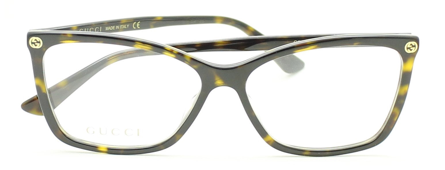 GUCCI GG 0025O 002 Eyewear FRAMES Glasses RX Optical Eyeglasses New BNIB - Italy
