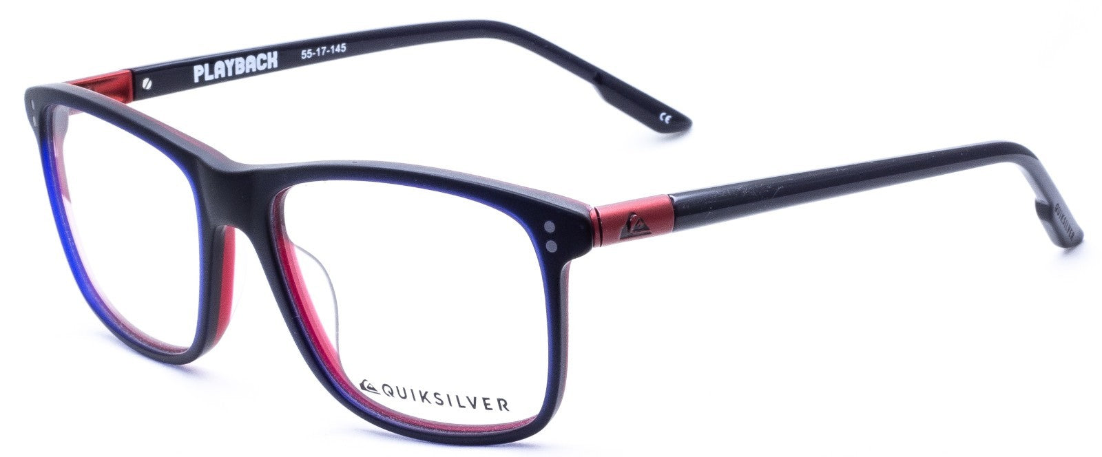 QUIKSILVER EQYEG03075/DBLK PLAYBACK 55mm RX Optical FRAMES Eyewear Eyeglasses