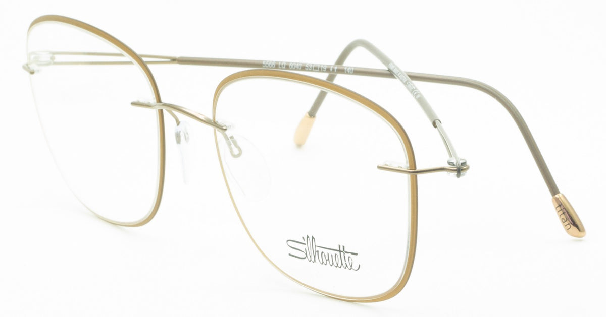 SILHOUETTE 5566 LQ 6040 53mm Lite Spirit FRAMES RX Optical Glasses - New Austria