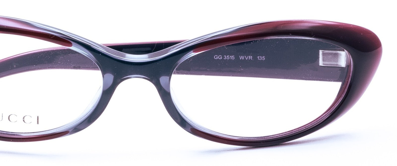 GUCCI GG 3515 WVR 51mm Eyewear FRAMES Glasses RX Optical Eyeglasses - New Italy