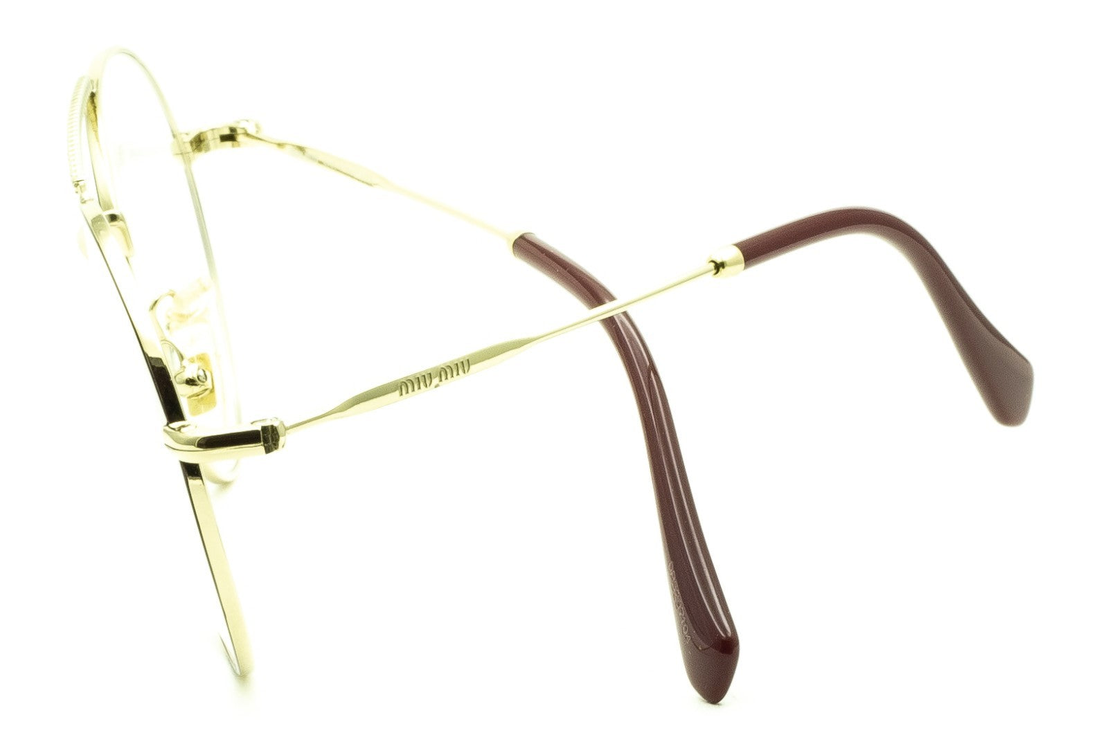 MIU MIU VMU 51R R1J-1O1 52mm Eyewear FRAMES RX Optical Eyeglasses Glasses- Italy