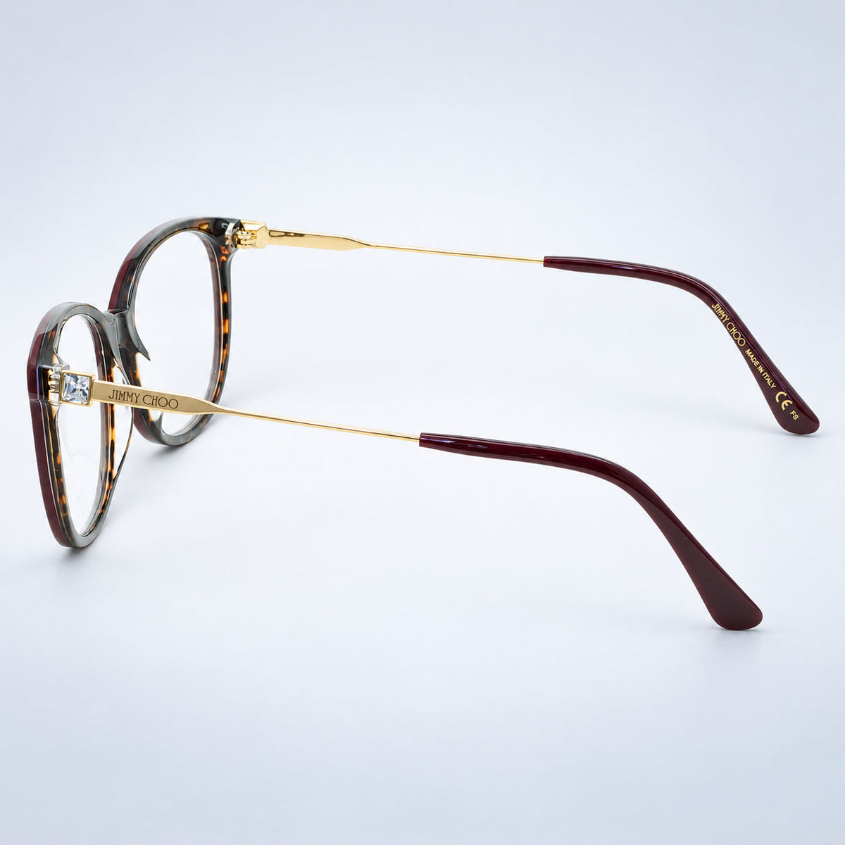JIMMY CHOO JC 302 1GR 55mm Eyewear Glasses RX Optical Glasses FRAMES New Italy
