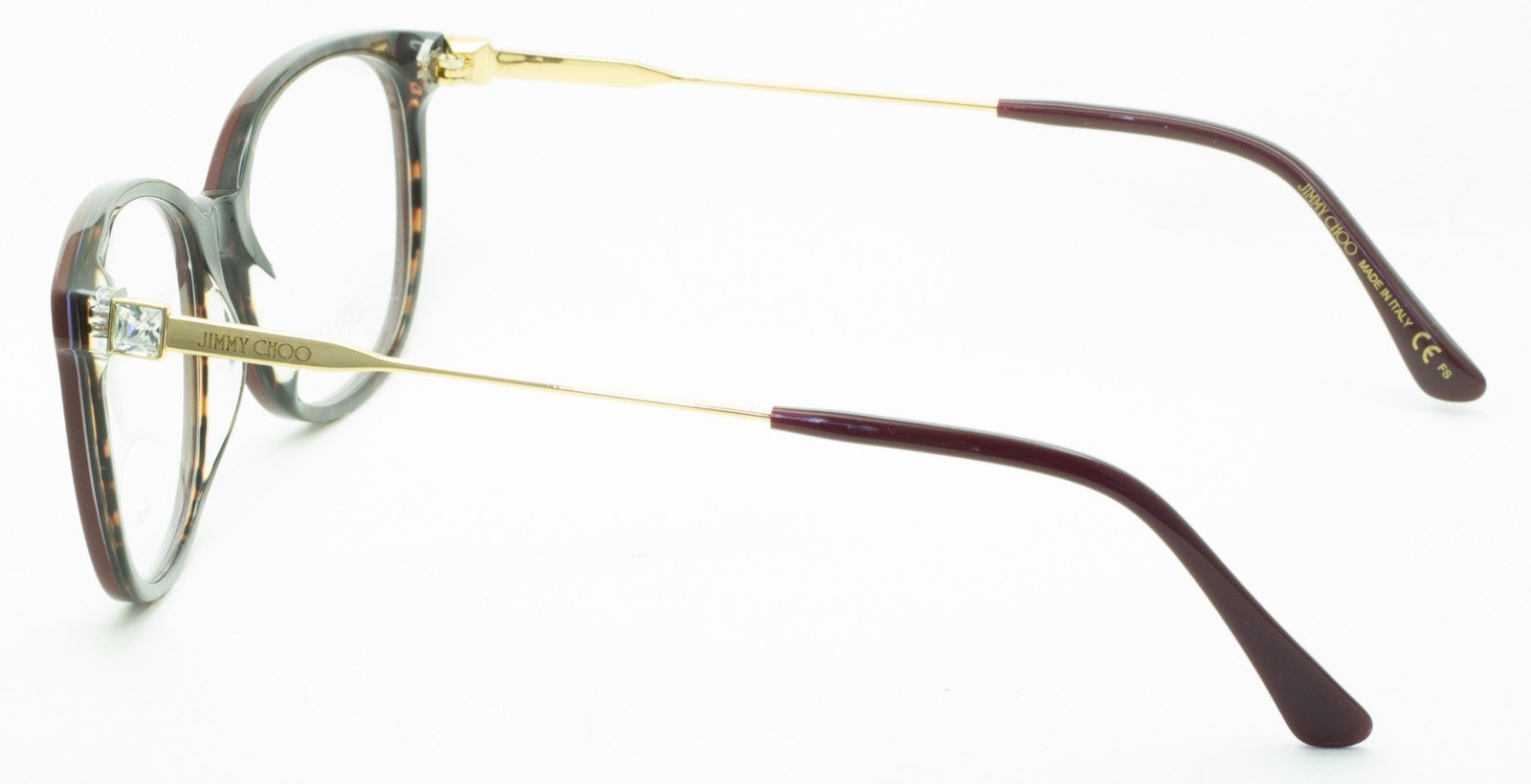 JIMMY CHOO JC 302 1GR 55mm Eyewear Glasses RX Optical Glasses FRAMES New Italy