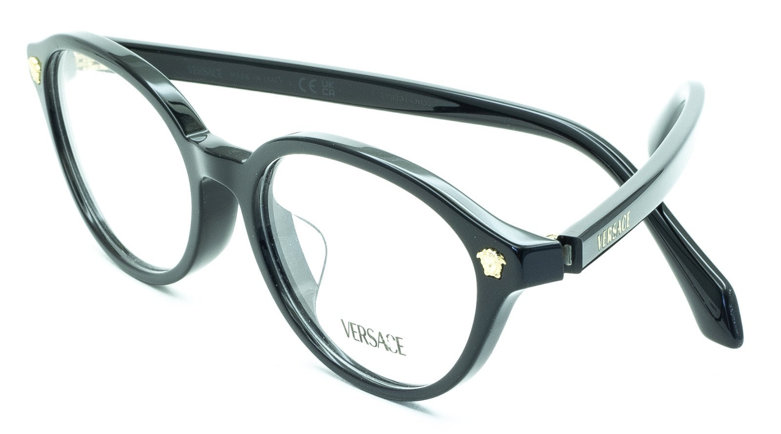 VERSACE MOD 3393-D GB1 53mm Eyewear FRAMES Glasses RX Optical Eyeglasses - Italy
