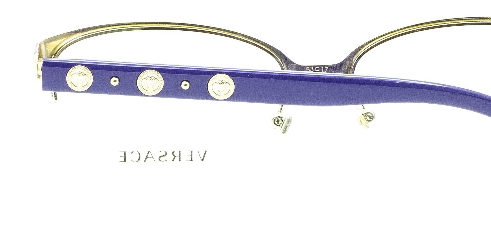 VERSACE MOD 1224 1353 53mm Eyewear FRAMES RX Optical Eyeglasses Glasses - Italy