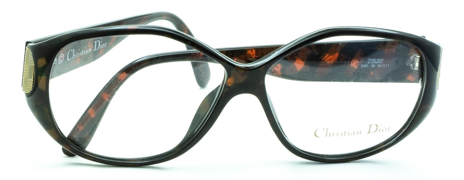 CHRISTIAN DIOR 2491 80 58mm Eyewear Glasses RX Optical FRAMES VINTAGE - Germany