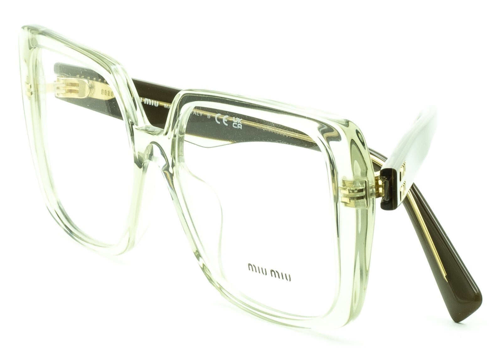 MIU MIU VMU 06V 13M-1O1 54mm Eyewear FRAMES RX Optical Eyeglasses Glasses- Italy