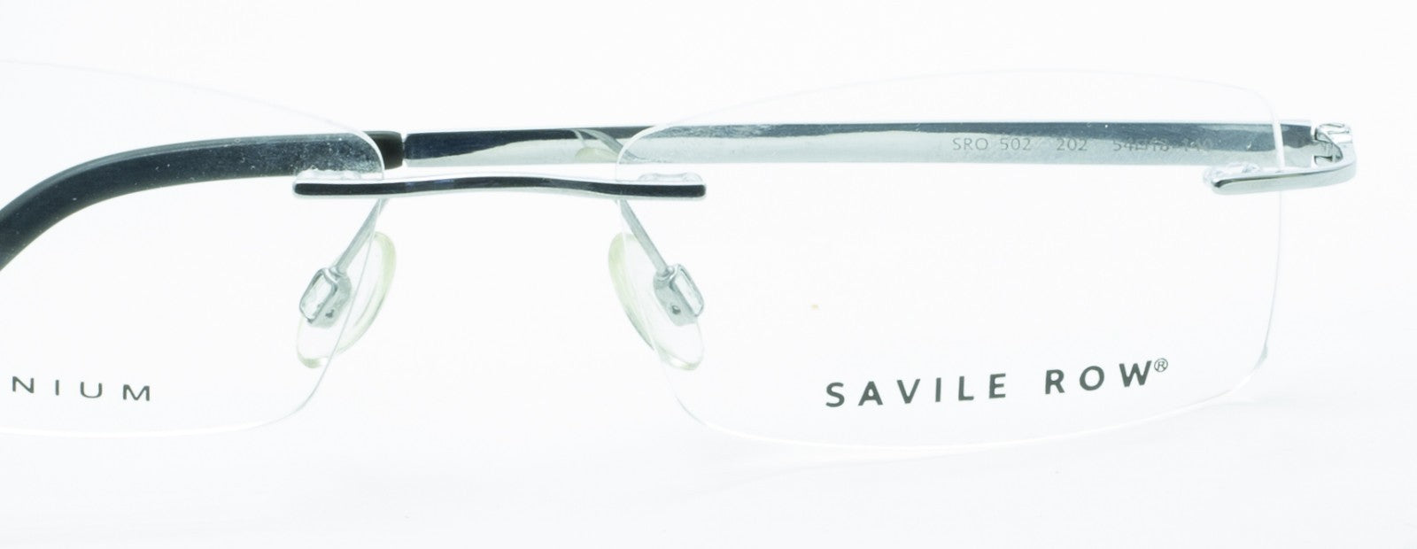 SAVILE ROW ENGLAND SRO 502 202 54x18mm Eyewear RX Optical Eyeglasses Glasses-New