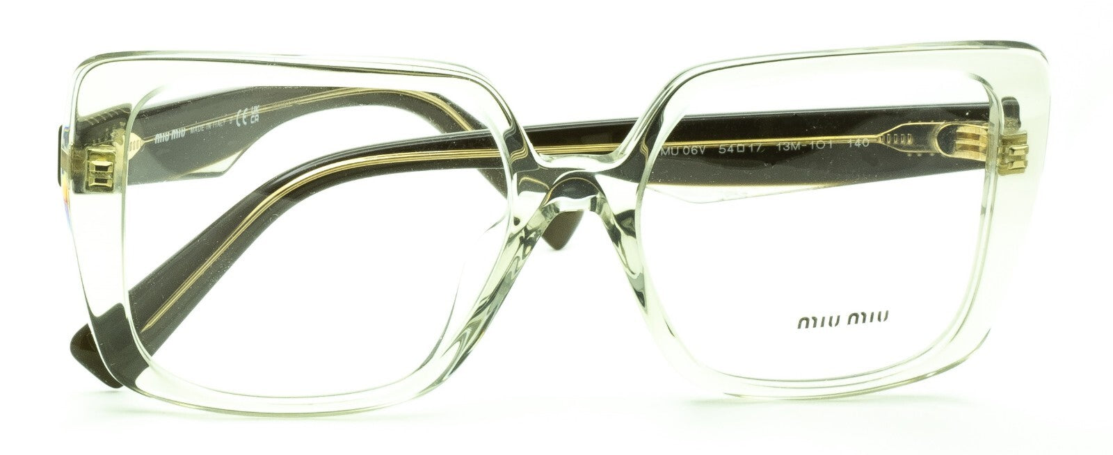 MIU MIU VMU 06V 13M-1O1 54mm Eyewear FRAMES RX Optical Eyeglasses Glasses- Italy