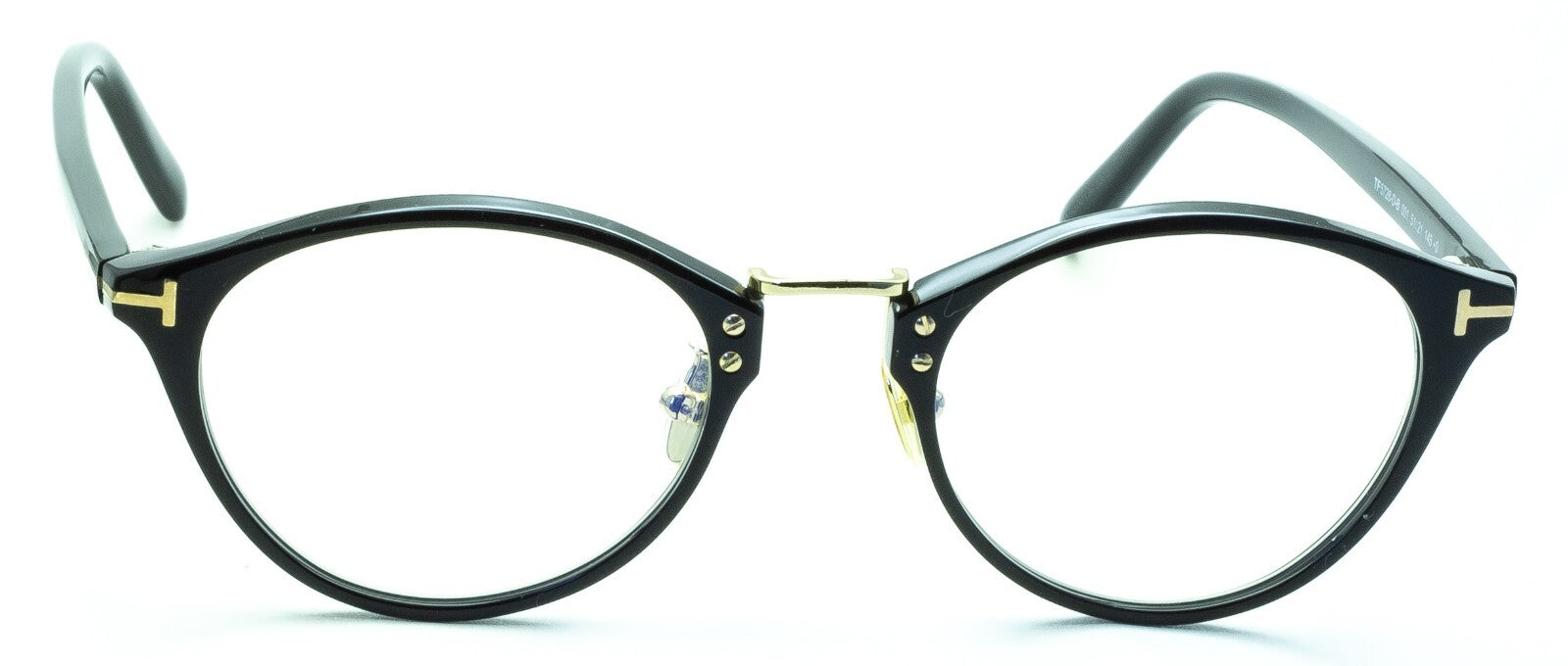 TOM FORD TF5728-D-B 001 51mm Blue Block Glasses Frames Eyewear RX - New Italy