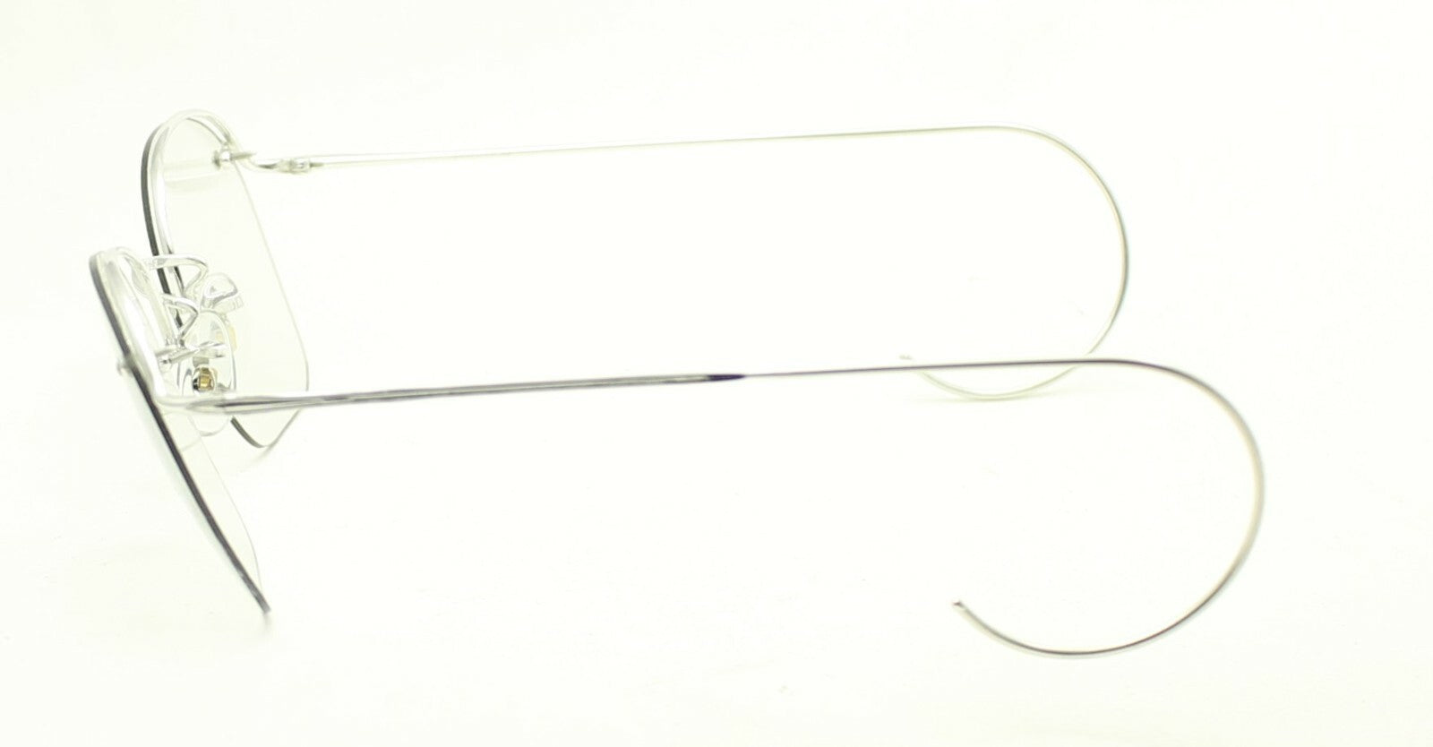 SAVILE ROW ENGLAND Rimway Rhodium 52x20mm Eyewear FRAMES RX Optical Eyeglasses