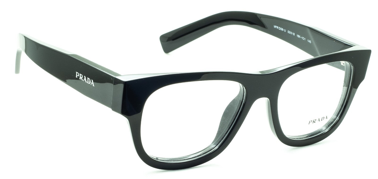 PRADA VPR D08-U 16K-1O1 53mm Eyewear FRAMES RX Optical Eyeglasses Glasses -Italy