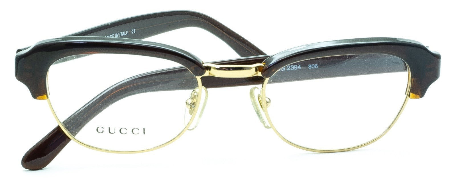 GUCCI GG 2394 806 48mm Vintage Eyewear FRAMES RX Optical Eyeglasses New - Italy