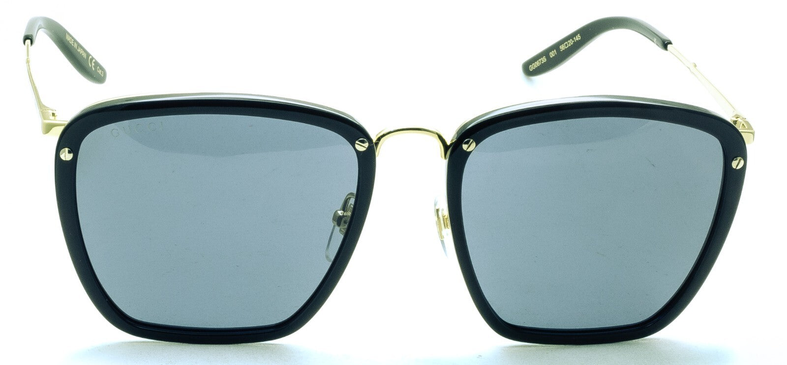 GUCCI GG0673S 001 56mm Sunglasses Designer Shades Eyewear Frames New BNIB -Japan