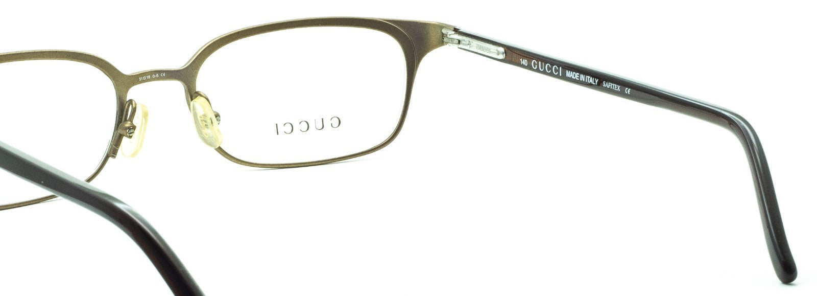 GUCCI GG 1647 R2V 51mm Eyewear FRAMES RX Optical Glasses Eyeglasses Italy - New
