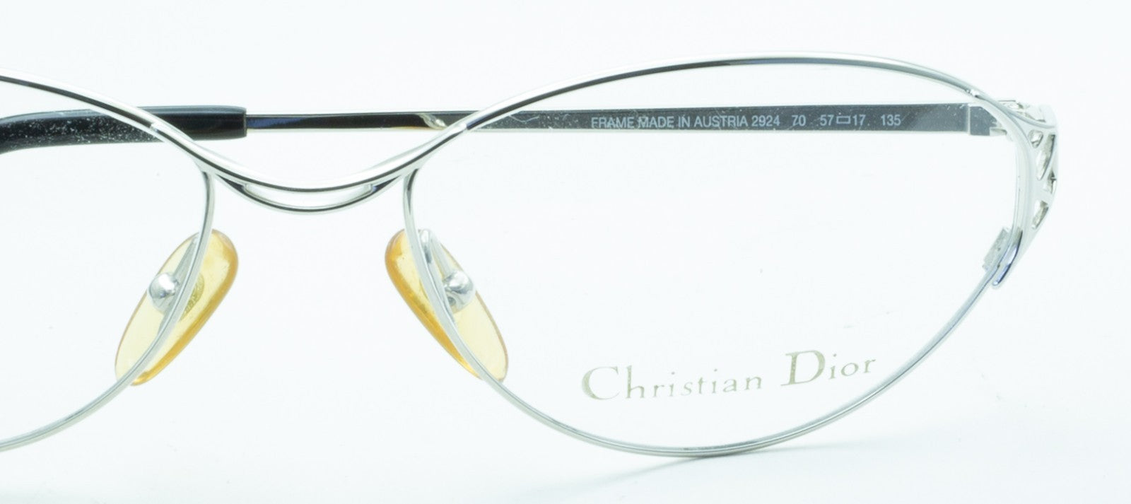 CHRISTIAN DIOR 2924 70 57mm Vintage Eyewear Glasses RX Optical FRAMES - Austria