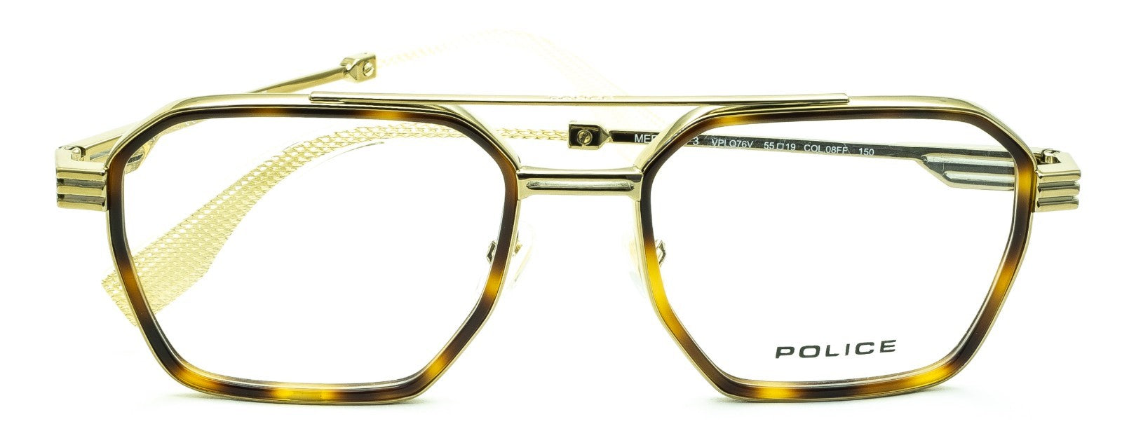POLICE MERCURY 3 VPL Q76V COL. 08FF 55mm Eyewear FRAMES Glasses RX Optical - New