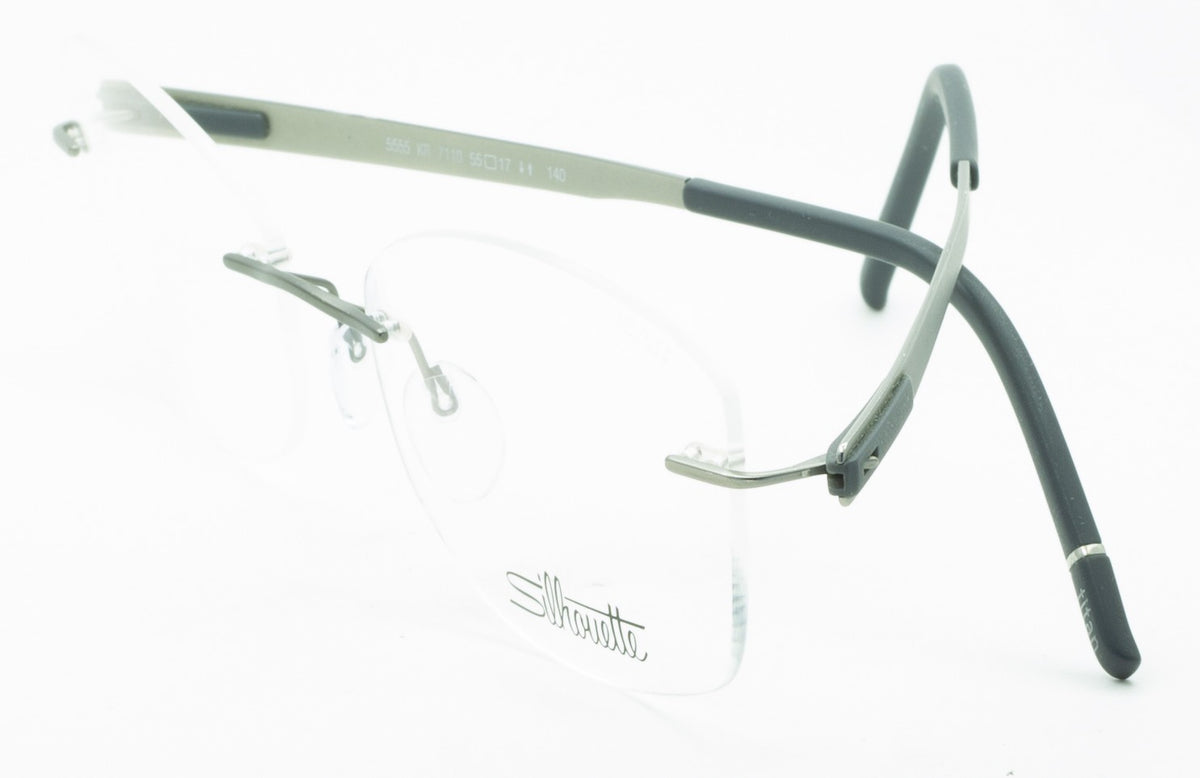SILHOUETTE TITAN 5555 KR 7110 55mm Eyewear FRAMES RX Optical Glasses-New Austria