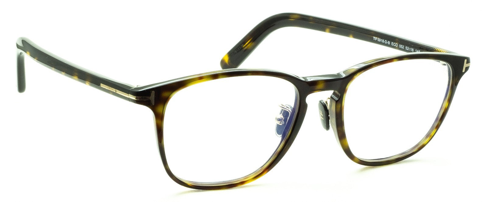 TOM FORD TF5918-D-B 052 52mm Blue Block Glasses Frames Eyewear RX - New Italy