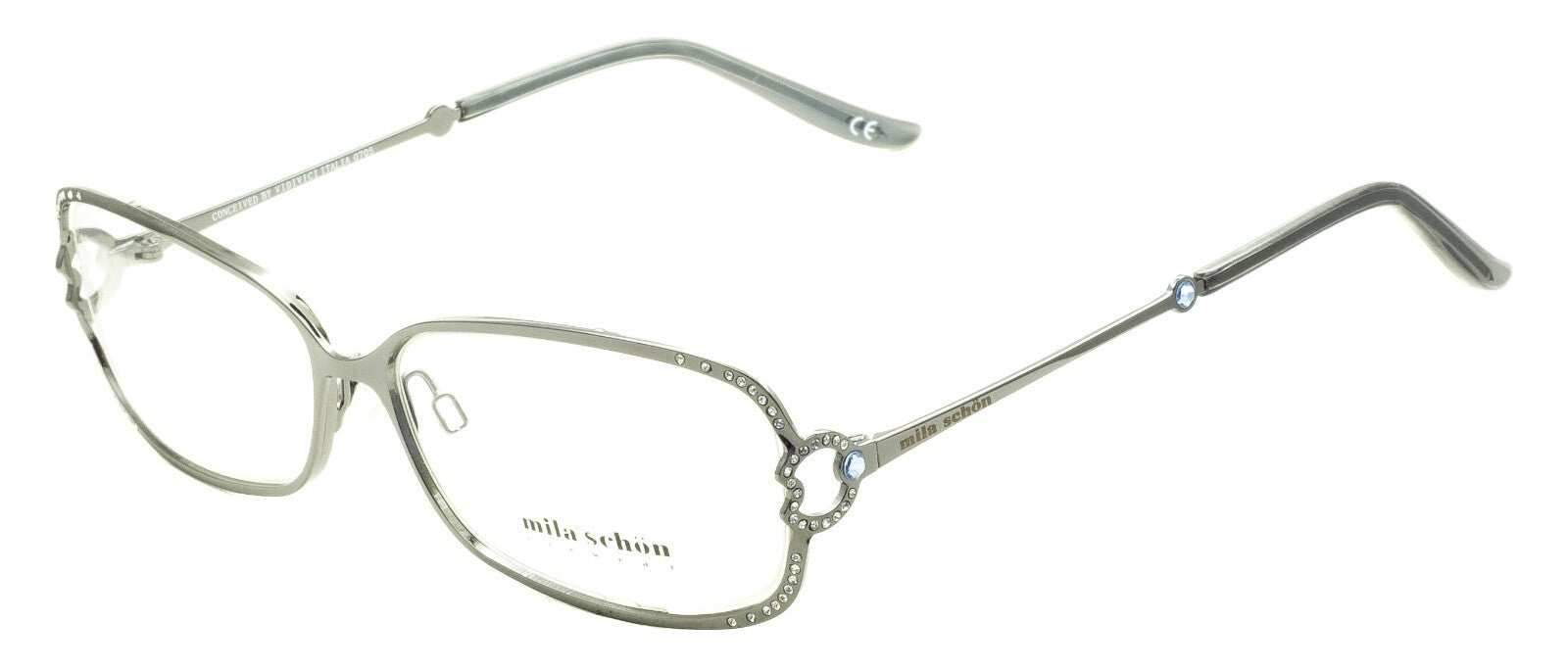 MILA SCHON MS975 C2 57mm Eyewear RX Optical FRAMES Eyeglasses Glasses -New Italy