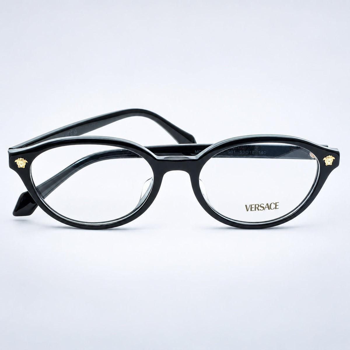 VERSACE MOD 3393-D GB1 53mm Eyewear FRAMES Glasses RX Optical Eyeglasses - Italy