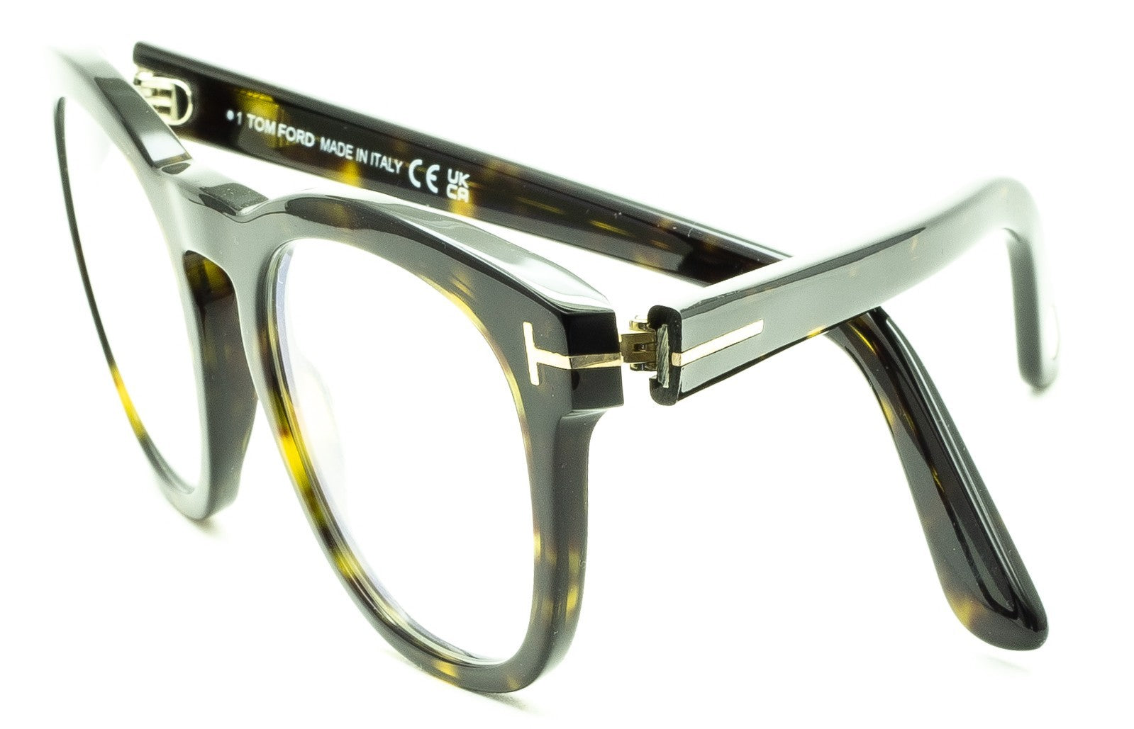 TOM FORD TF6081-B 052 51mm Blue Block Glasses Frames Eyewear RX - New Italy