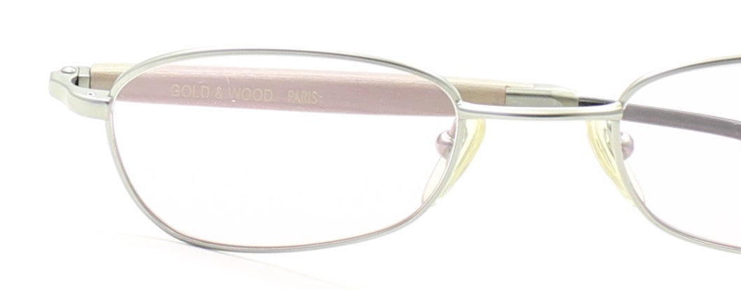 GOLD & WOOD PARIS 373.9 Purple Eyewear FRAMES Eyeglasses RX Optical Glasses -New
