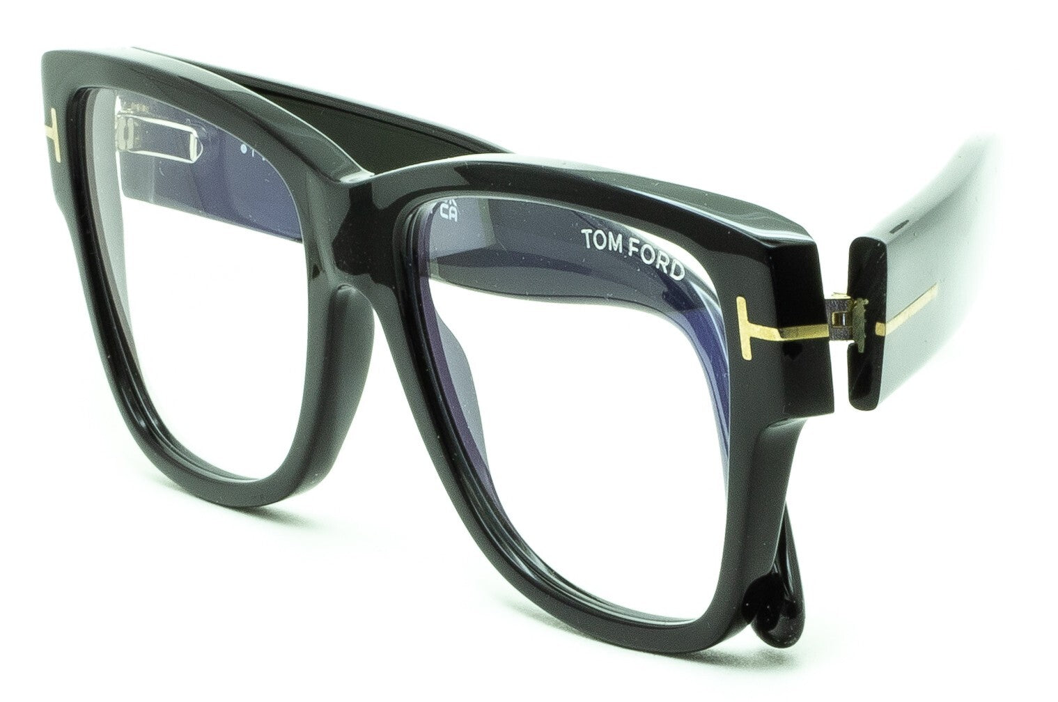 TOM FORD TF5878-B 001 55mm Blue Block Glasses Frames Eyewear RX - New BNIB Italy