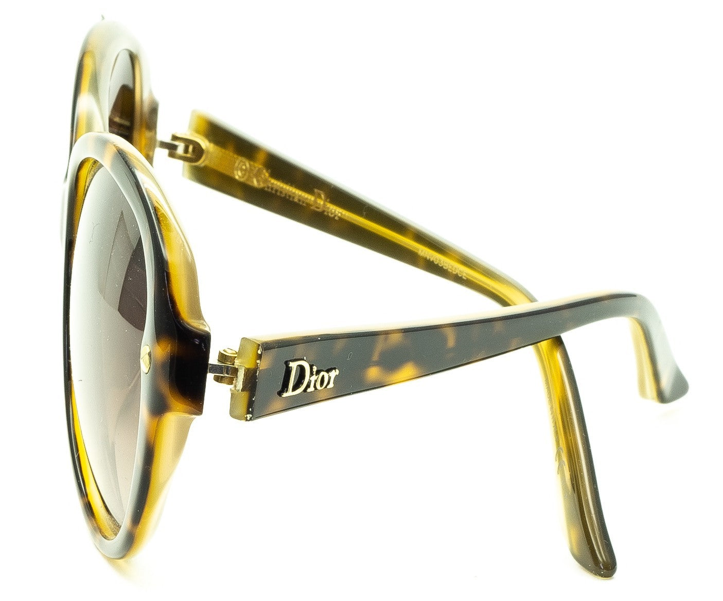 CHRISTIAN DIOR Pondichery F XLTCC 55mm Vintage Sunglasses Shades Eyewear - Italy