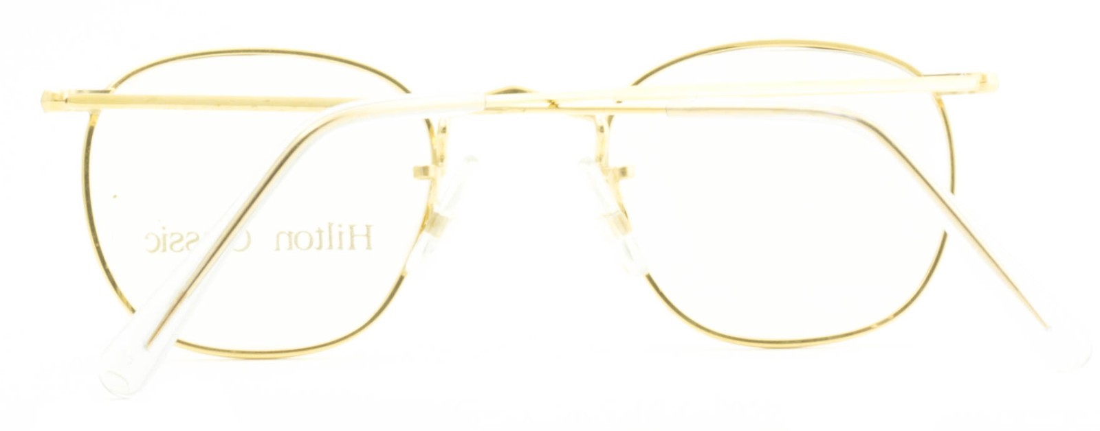 Hilton Classic 3 (SAVILE ROW) Quadra Gold 1035 42x20mm FRAMES RX Optical - NOS