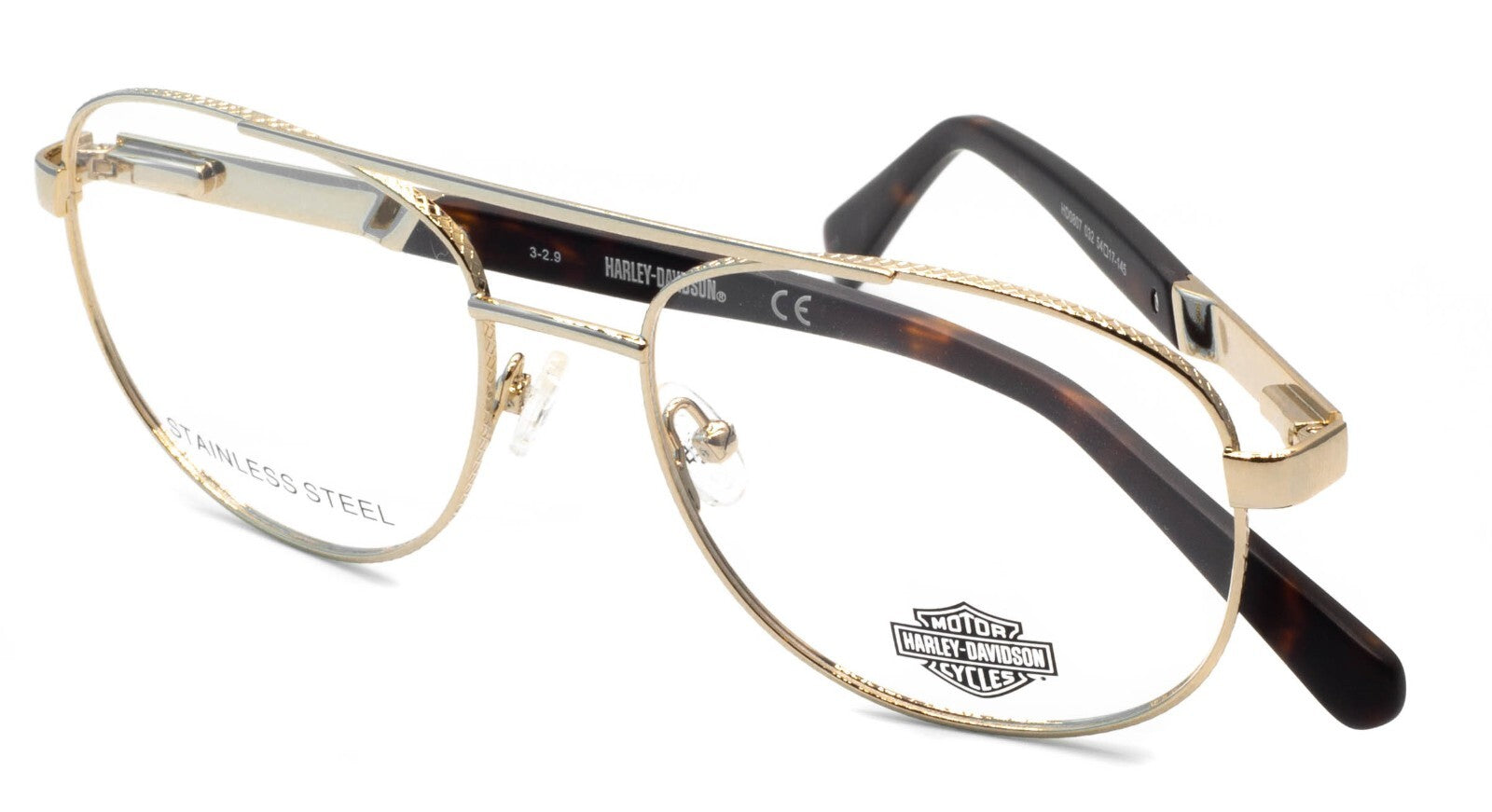 HARLEY-DAVIDSON HD0807 032 54mm Eyewear FRAMES RX Optical Eyeglasses Glasses New