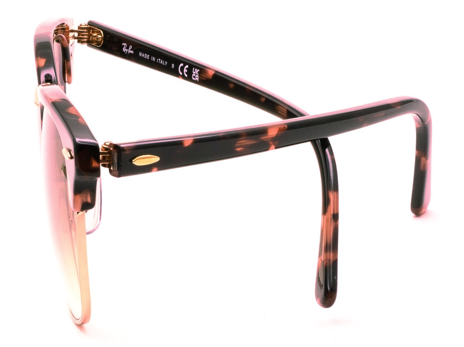 RAYBAN RB 3016 1337/51 CLUBMASTER 2N 51mm Sunglasses Shades Frames BNIB - Italy