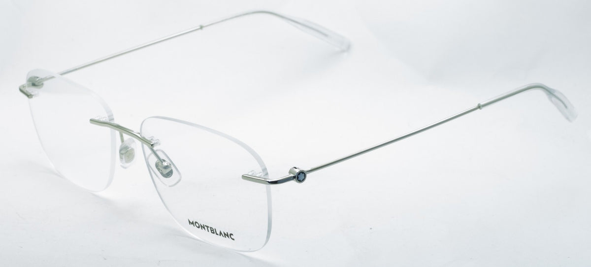 MONT BLANC MB0075O 003 56mm Eyewear FRAMES RX Optical Glasses - New BNIB Italy