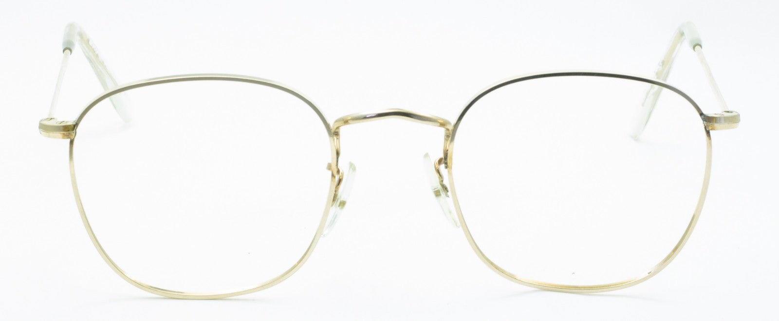 B.O.I.C. (SAVILE ROW) ENGLAND Fairway Gold 46x20mm PANTO Quadra RX Optical NOS