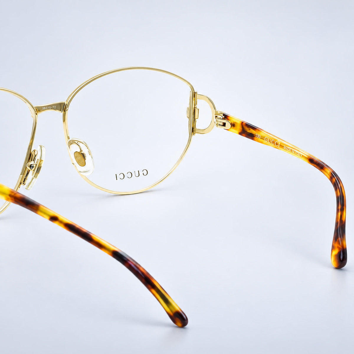 GUCCI GG 2349N P13 58mm Vintage Eyewear FRAMES RX Optical Eyeglasses - New Italy