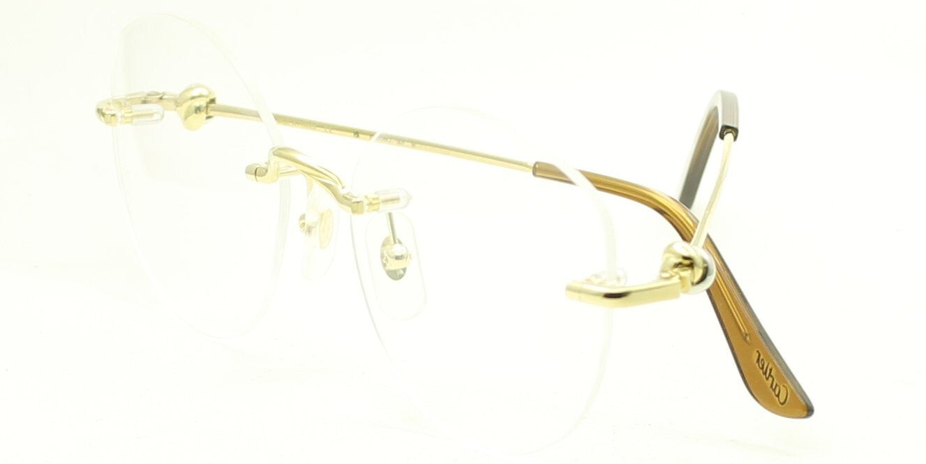 TRINITY DE CARTIER CT0376O 001 56mm Eyewear FRAMES RX Optical France Glasses New