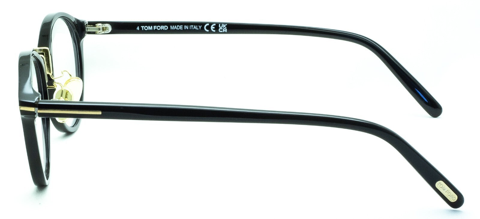 TOM FORD TF5728-D-B 001 51mm Blue Block Glasses Frames Eyewear RX - New Italy