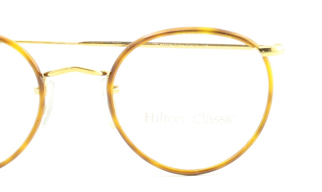 HILTON CLASSIC 1 (SAVILE ROW) Panto Blond 47x22mm Eyewear RX Optical - New NOS