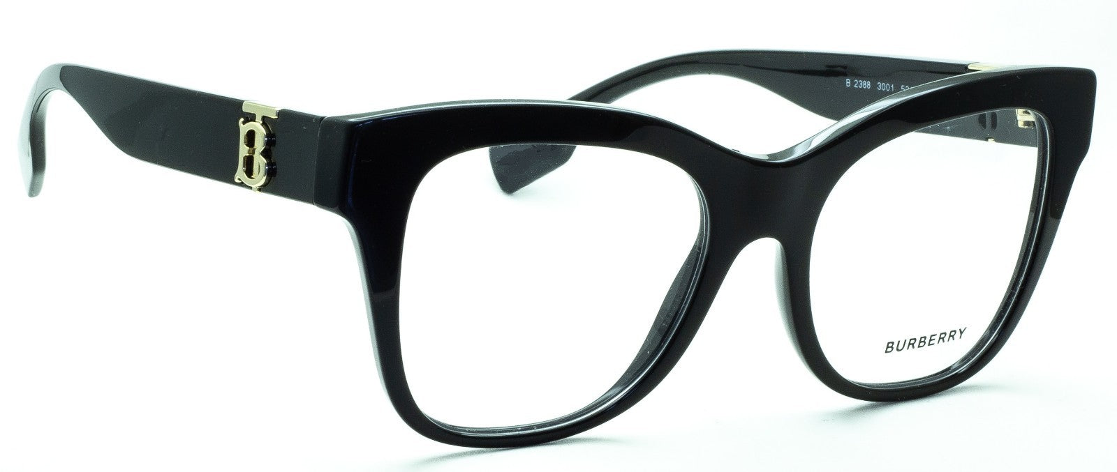 BURBERRY B 2388 3001 52mm Eyewear FRAMES RX Optical Glasses Eyeglasses New Italy