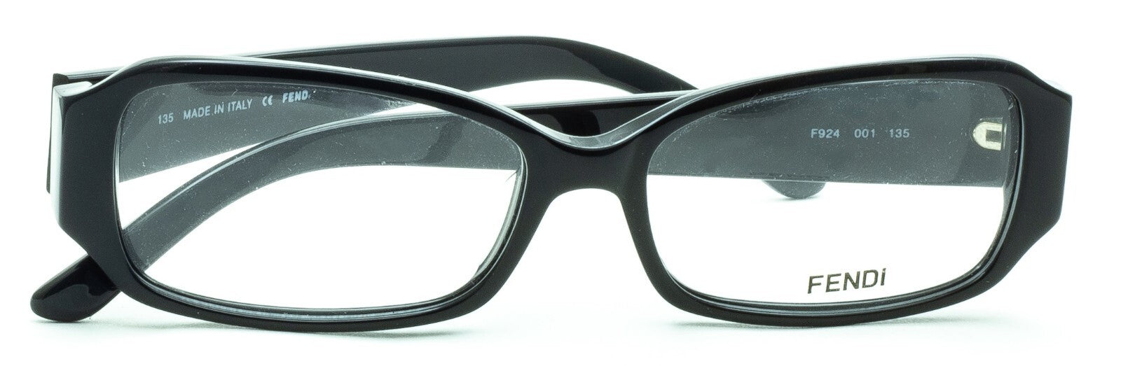 FENDI F924 001 52mm Eyewear RX Optical FRAMES Glasses Eyeglasses New BNIB Italy