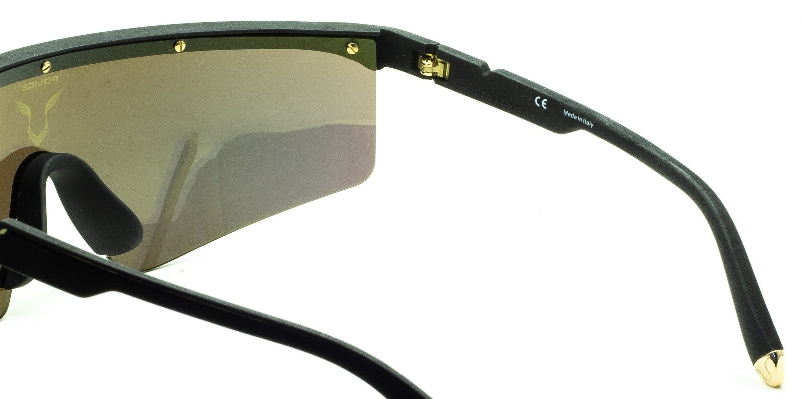 POLICE LEWIS 07 SPLA28 COL. 6AAG 99mm Sunglasses Shades Frames - New BNIB Italy