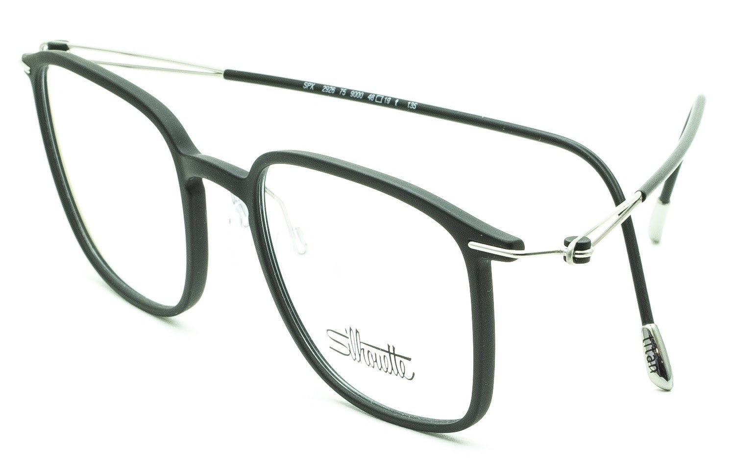 SILHOUETTE SPX 2926 75 9000 48mm Eyewear FRAMES RX Optical Glasses - New Austria