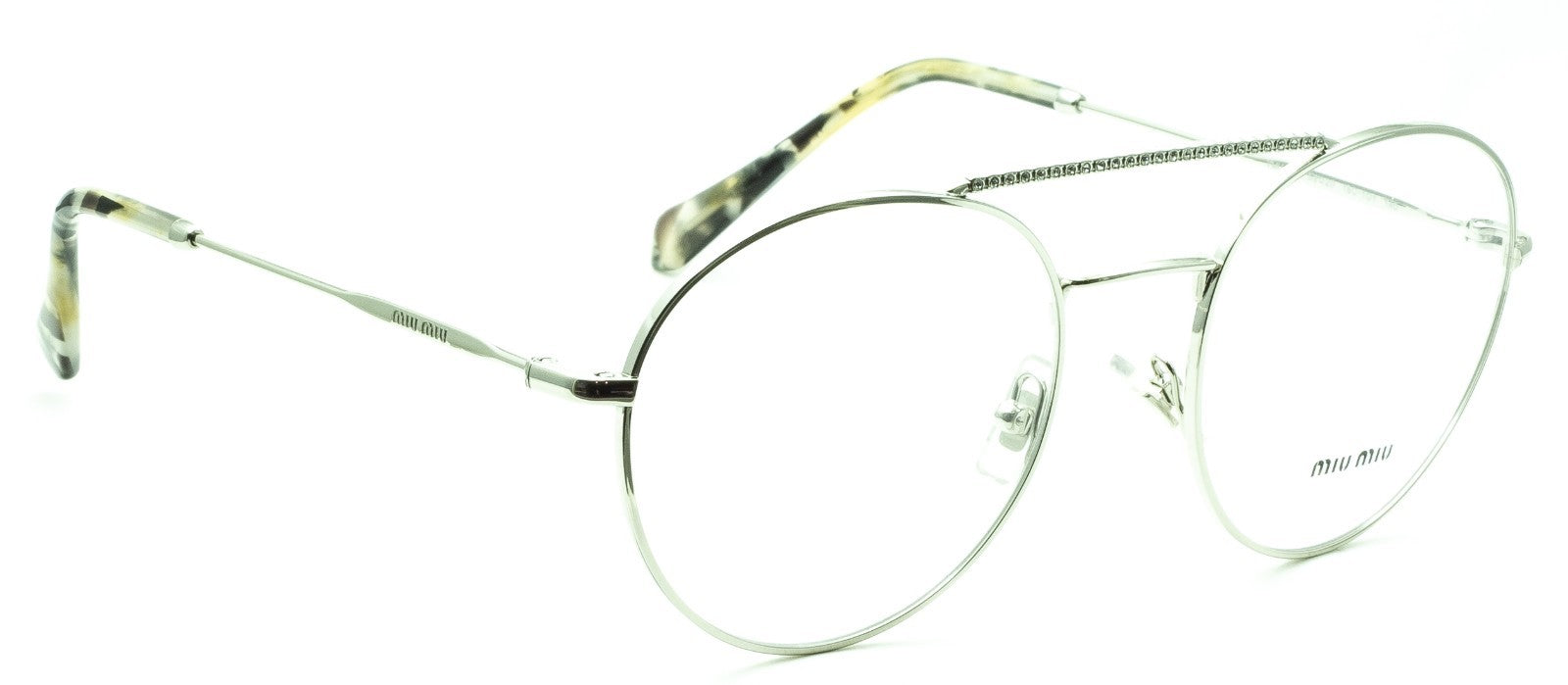 MIU MIU VMU 51R 1BC-1O1 52mm Eyewear FRAMES RX Optical Eyeglasses Glasses- Italy