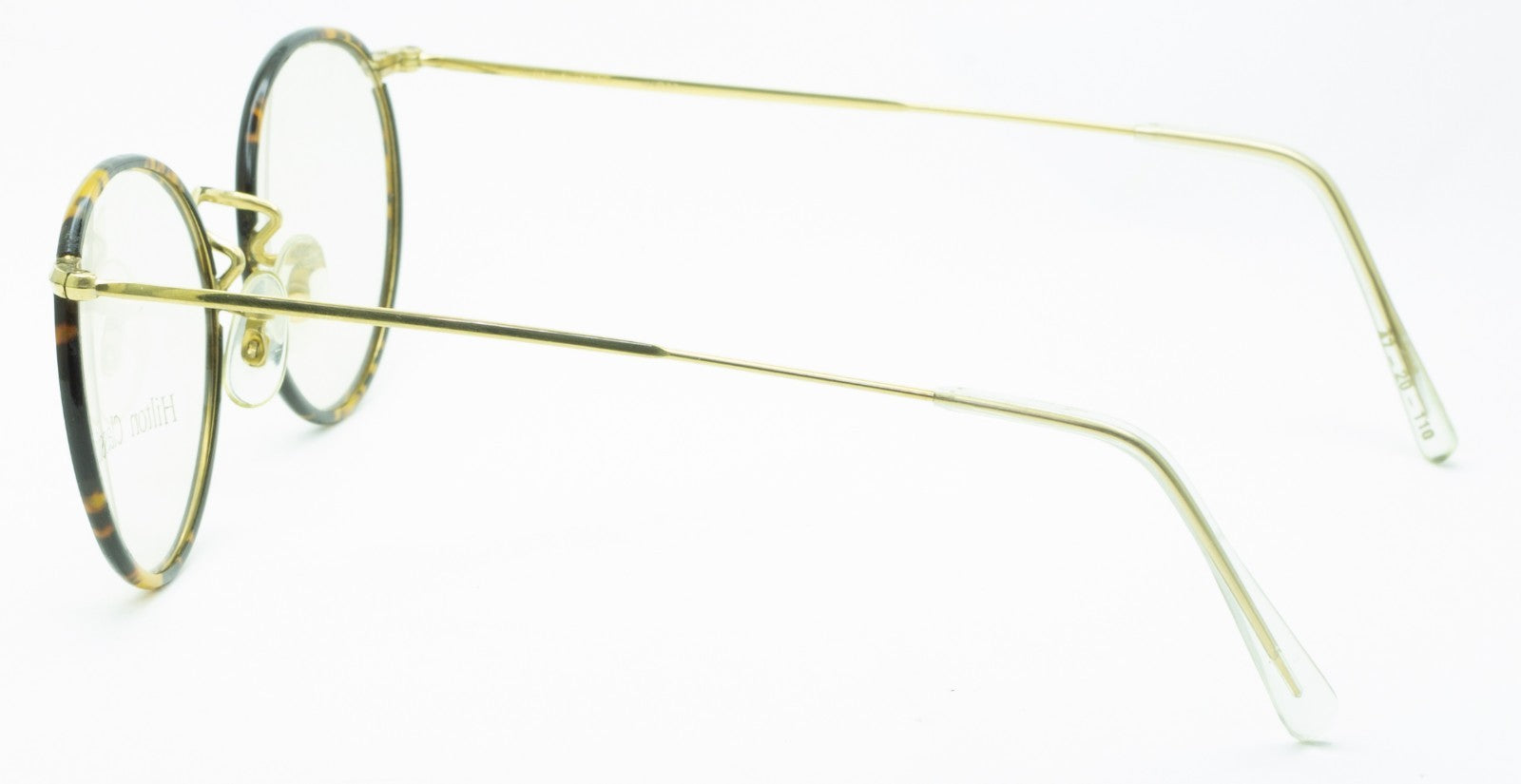 HILTON CLASSIC 1 (SAVILE ROW) Panto Tortoise 47x20mm Eyewear RX Optical - NOS