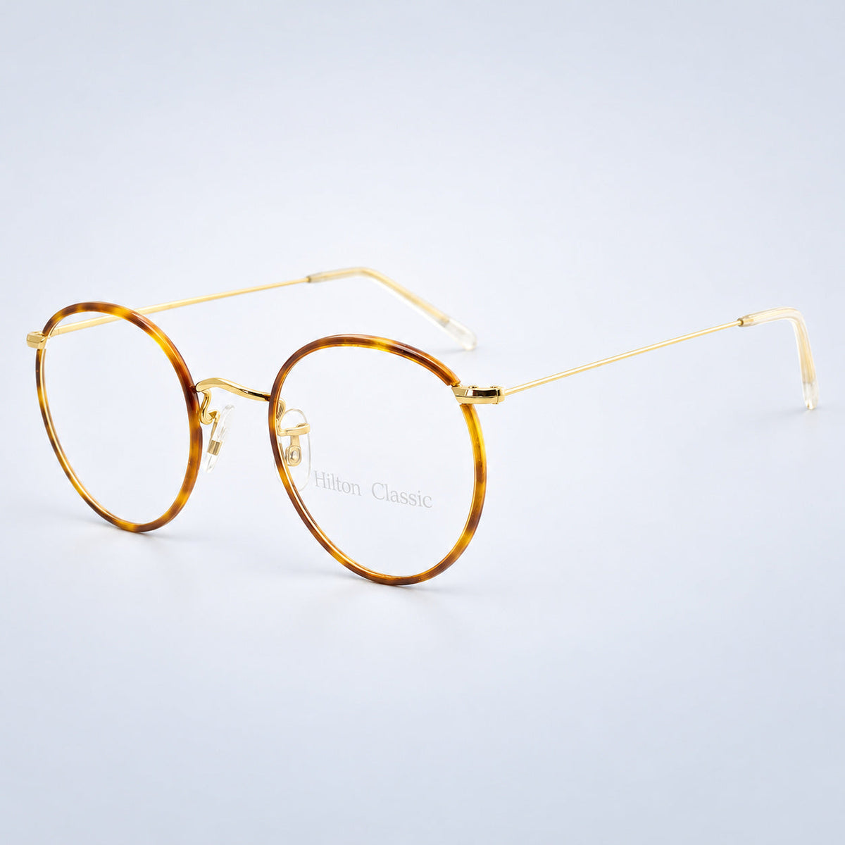 HILTON CLASSIC 1 (SAVILE ROW) Panto Blond 47x22mm Eyewear RX Optical - New NOS