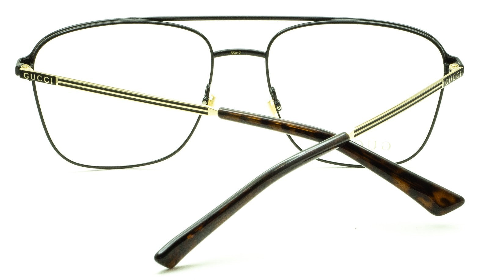 GUCCI GG 0833O 001 55mm Eyewear FRAMES Glasses RX Optical Eyeglasses - New Italy